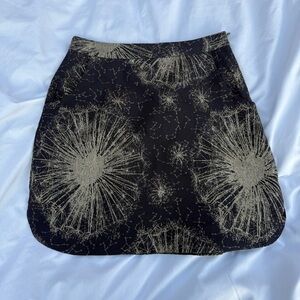 Luba by Hannah Payne Black & Gold Mini Skirt – Size 0 ✨